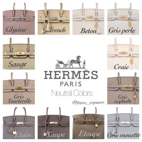 hermes 2017 colors|Hermes silver bag colors.